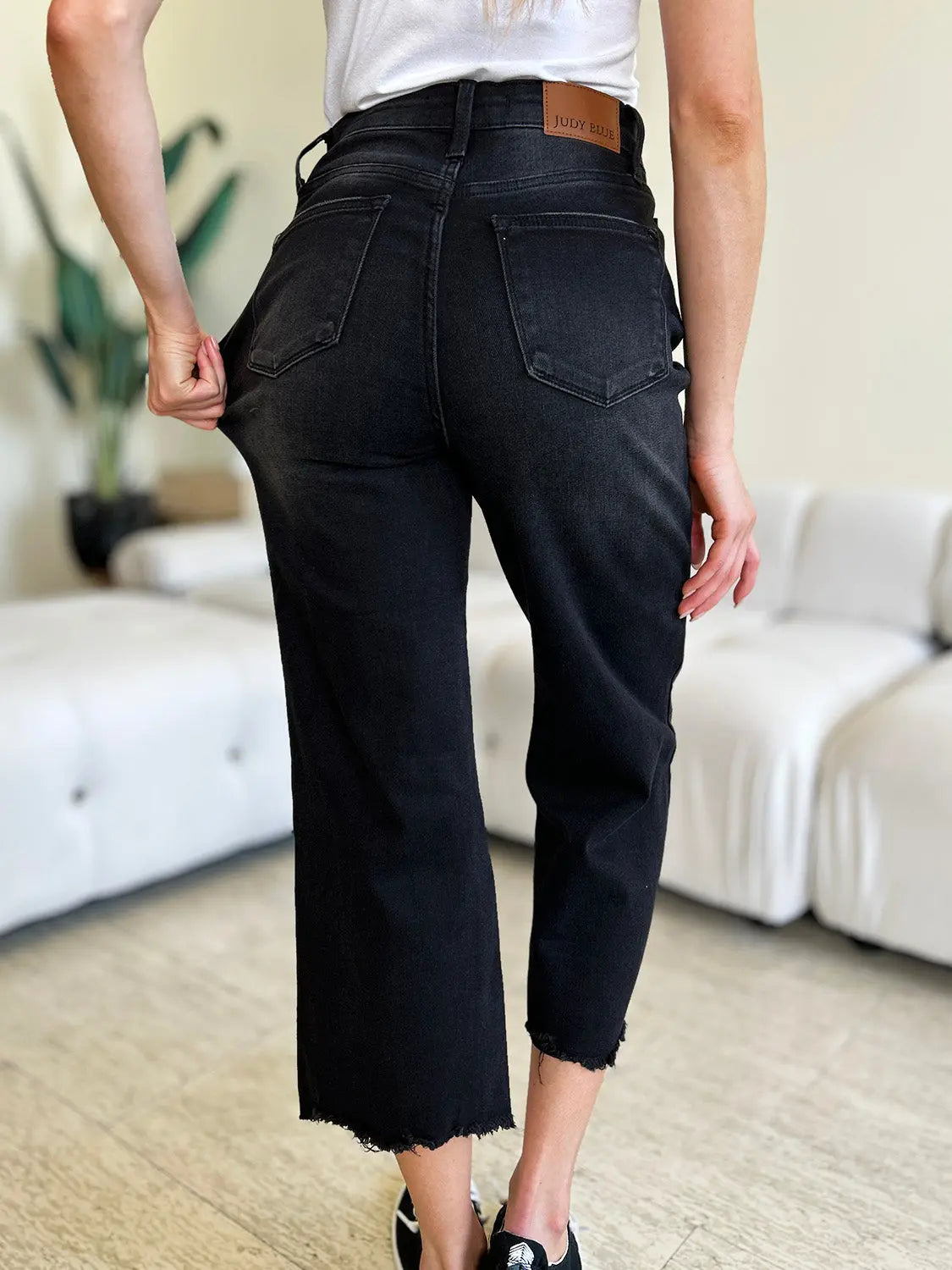 Judy Blue High Waist Button Fly Jeans for Women - Stretchy Denim Pants with Comfort Fit - Perfect for Casual Wear, Work & Everyday Outfits