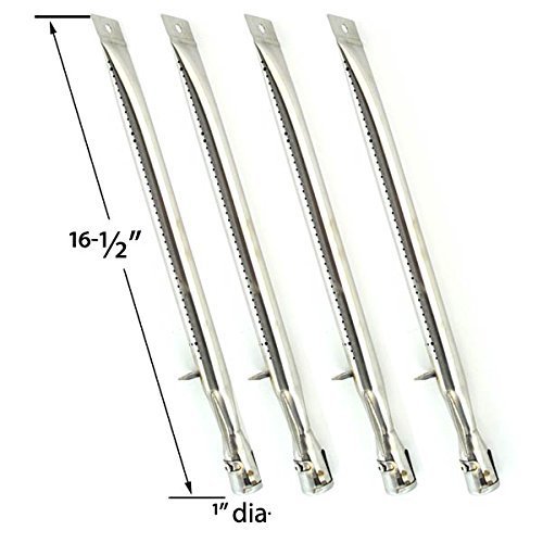 Brinkmann 810-8401-S Grill Replacement Parts Kit - 4 Stainless Steel Heat Plates, 4 Burners & Cooking Grates | Compatible with Brinkmann Grills | Perfect for Outdoor BBQ, Backyard Cooking & Patio Parties