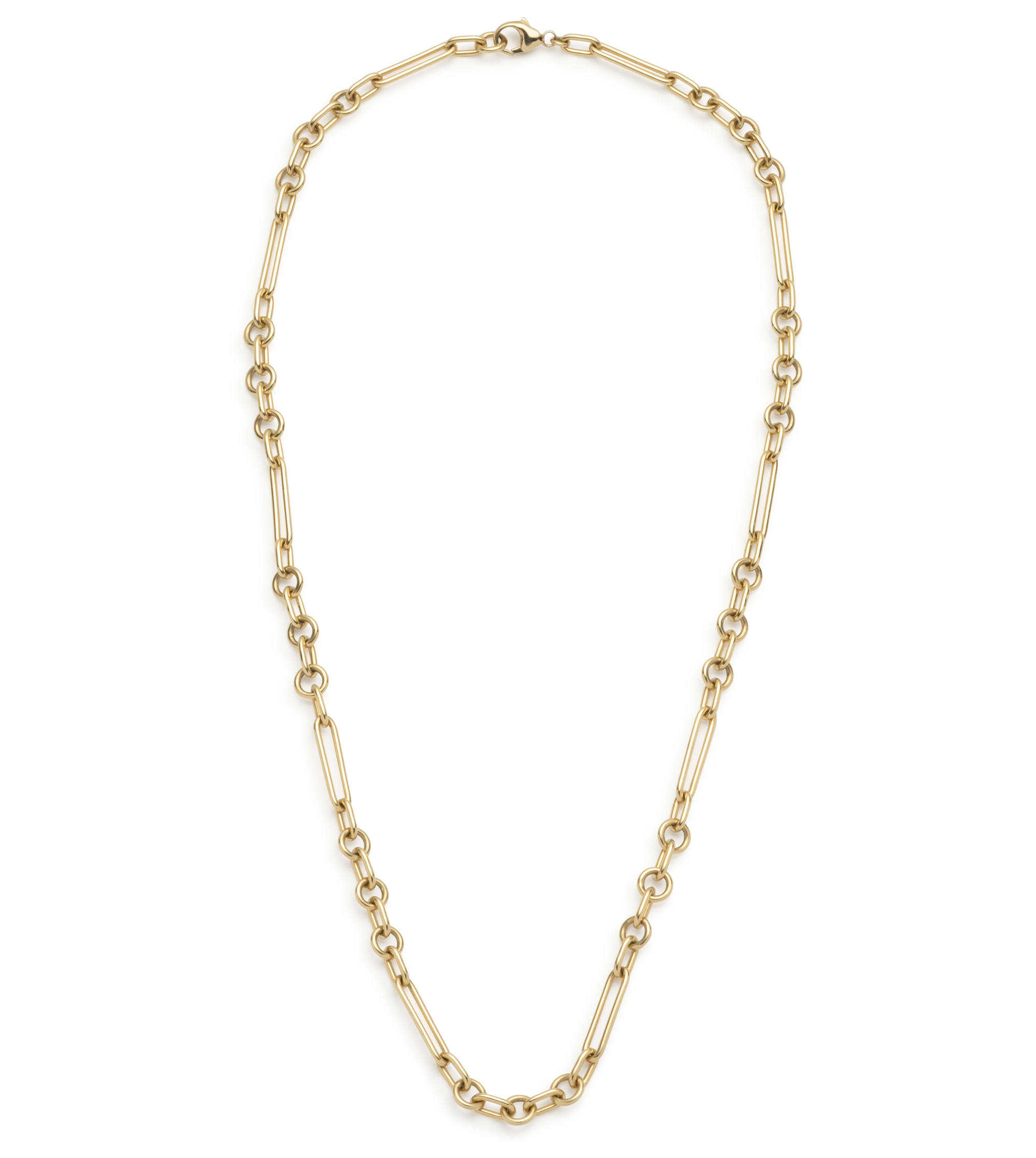 18-Piece Small Mixed Clip Chain Set for Jewelry Making, DIY Crafts, and Keychains - Perfect for Beading, Bracelets, and Accessories