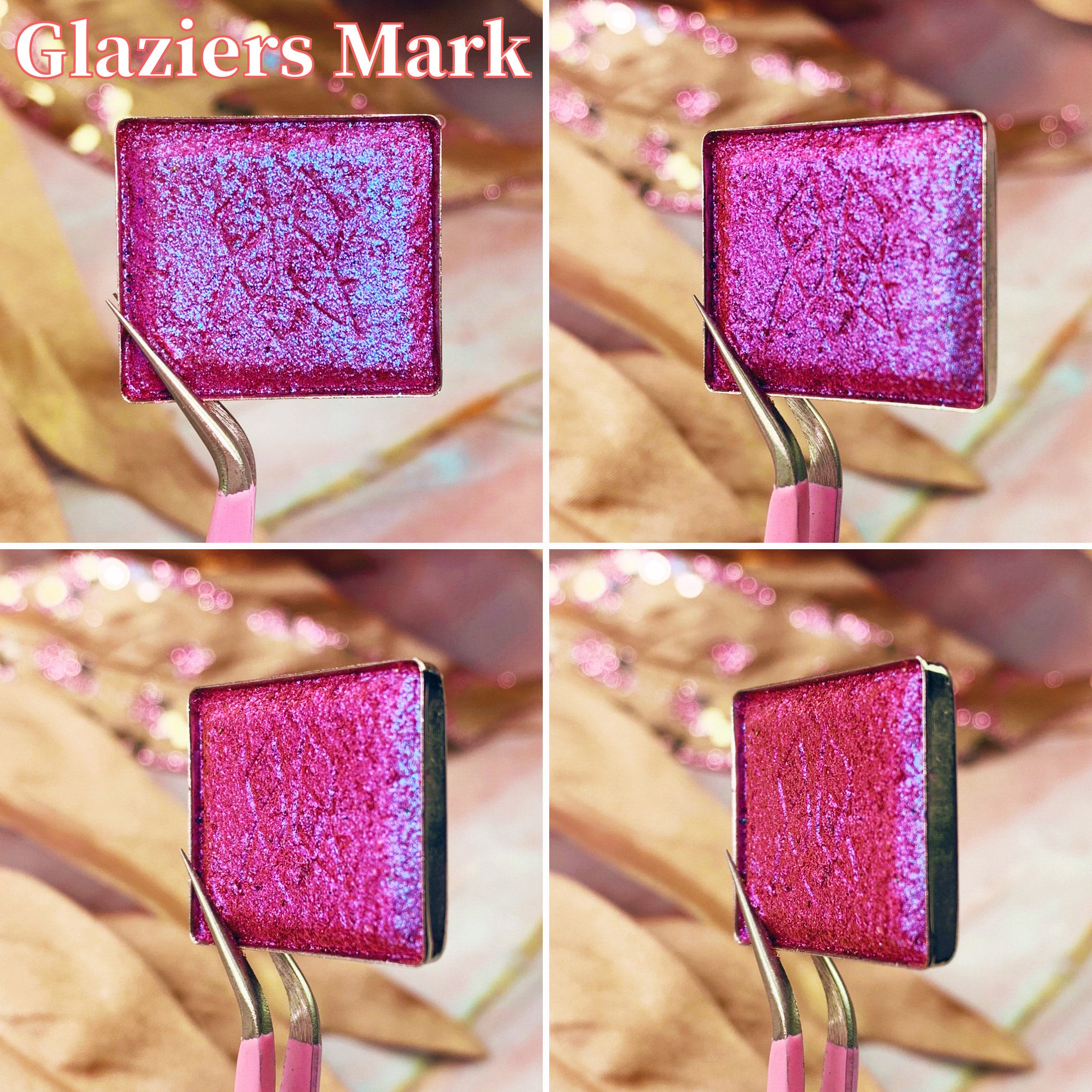 Glaziers Mark | Multichrome Glitter Pigment for Nail Art, Eyeshadow & Cosmetics - Perfect for DIY Makeup, Face Painting & Body Art