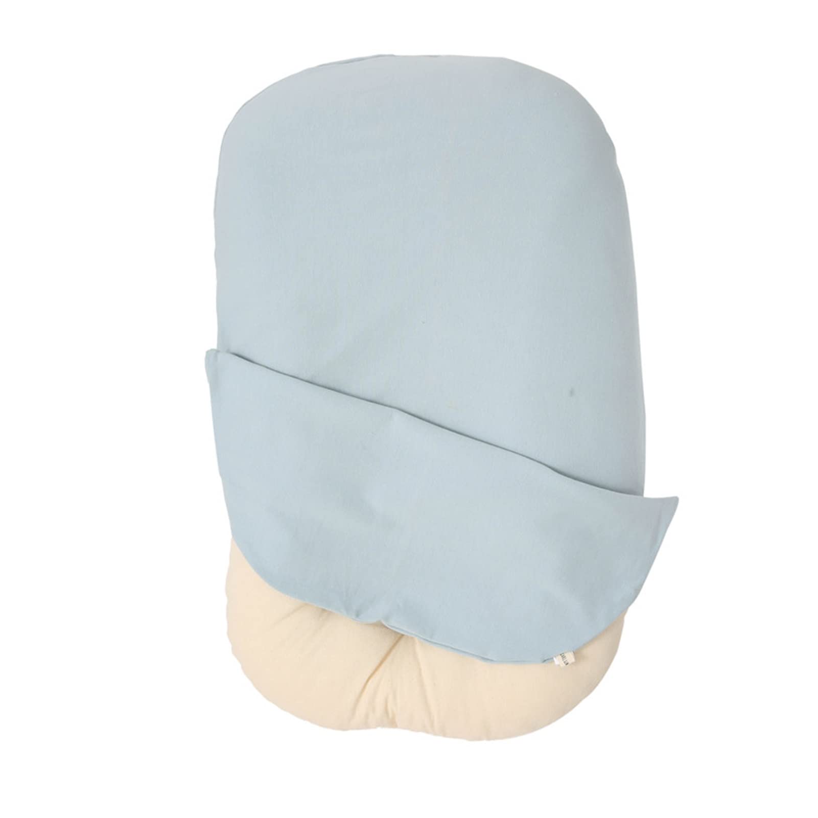 HUACHEN-LS Baby Lounger Sleeper - Portable Infant Nest Bed with Soft Cotton Cover | Newborn Bassinet & Travel Crib for Cozy Napping | Perfect for Nursery, Daycare & On-the-Go (Blue)