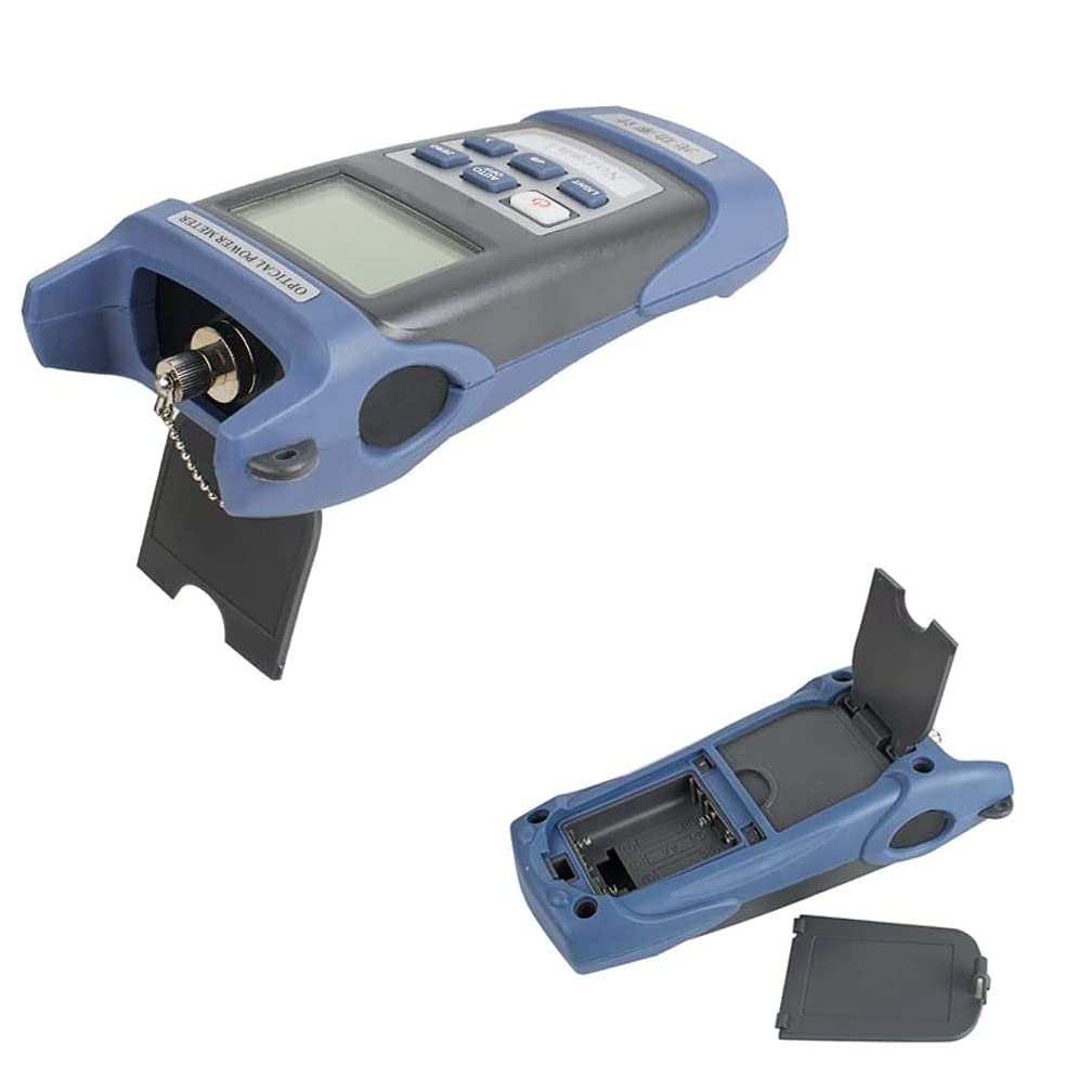 Professional FTTH Fiber Optic Tool Kit - FC-6S Cleaver, Optical Power Meter, Visual Fault Locator (1mw), Cable Cutter & Stripper for 5km Fiber Installation | Complete Solution for Home & Business Fiber Optic Network Setup