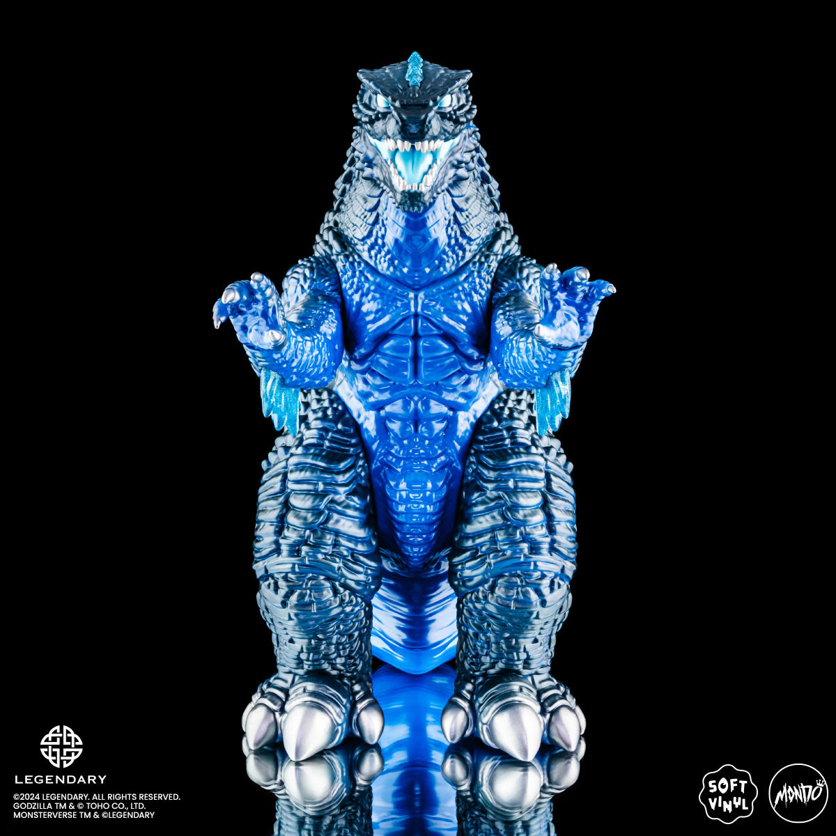Godzilla x Kong: The New Empire Soft Vinyl Figure - Energized Variant Collectible Toy for Movie Fans & Collectors | Perfect for Display, Gifts, and Anime Conventions