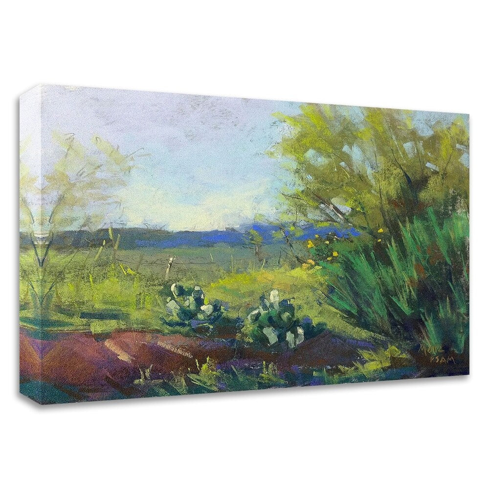 Above San Angelo by Nancie King Mertz - Premium Canvas Wall Art Print - Ready to Hang - Perfect for Living Room, Bedroom & Office Decor