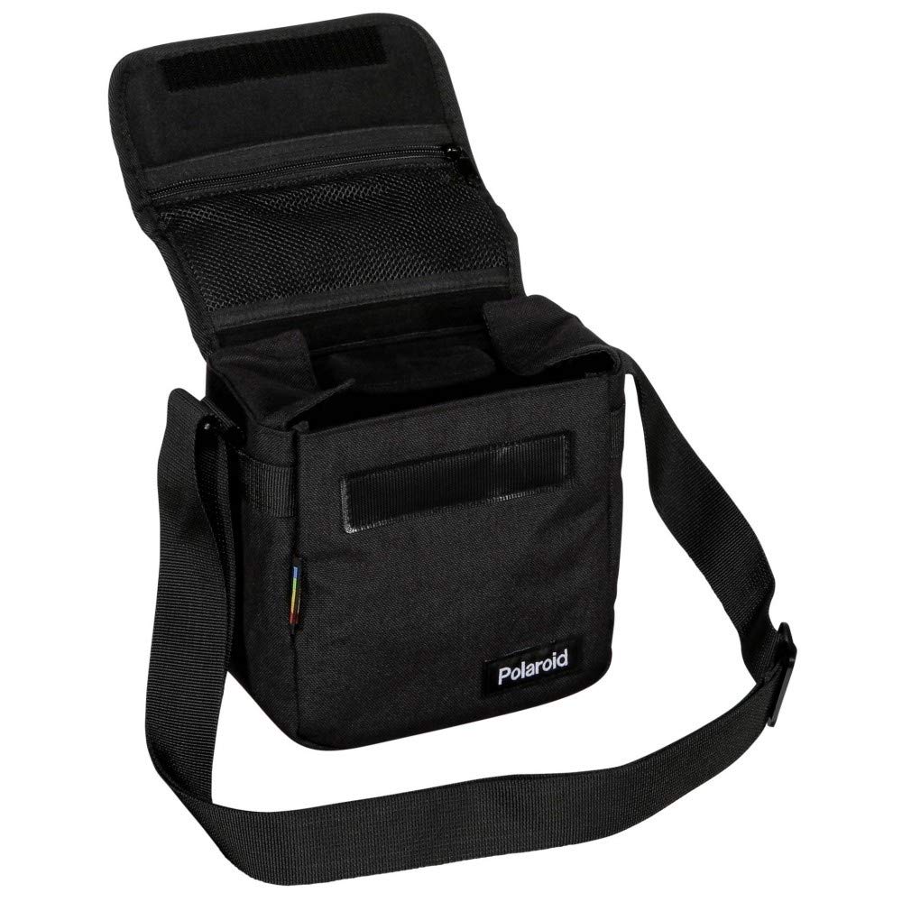 Polaroid Box Camera Bag - Vintage Style Black Camera Case for Instant Cameras - Perfect for Travel, Photography & Everyday Use