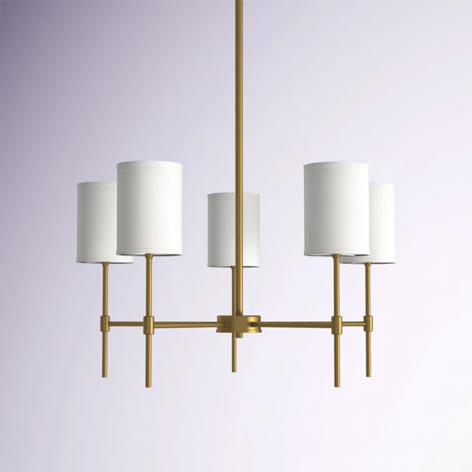 Camila Crystal Chandelier - Elegant Modern Ceiling Light Fixture for Dining Room, Living Room & Bedroom | Perfect for Home Decor & Wedding Events