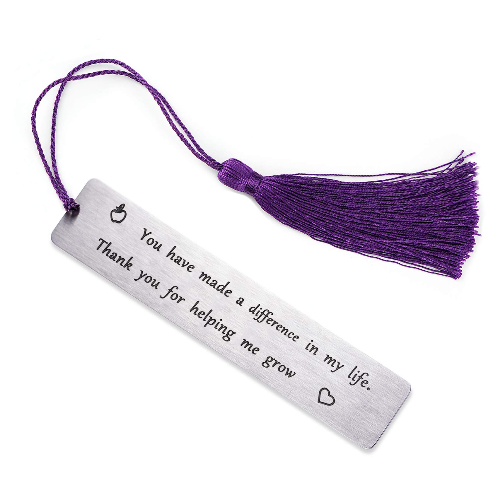 Personalized Teacher Bookmark - Thoughtful Teacher Appreciation Gift & Thank You Present from Students - Perfect for Educators, Teaching Assistants, and School Staff - Ideal for Classroom Use, Reading Motivation, and End-of-Year Gifts