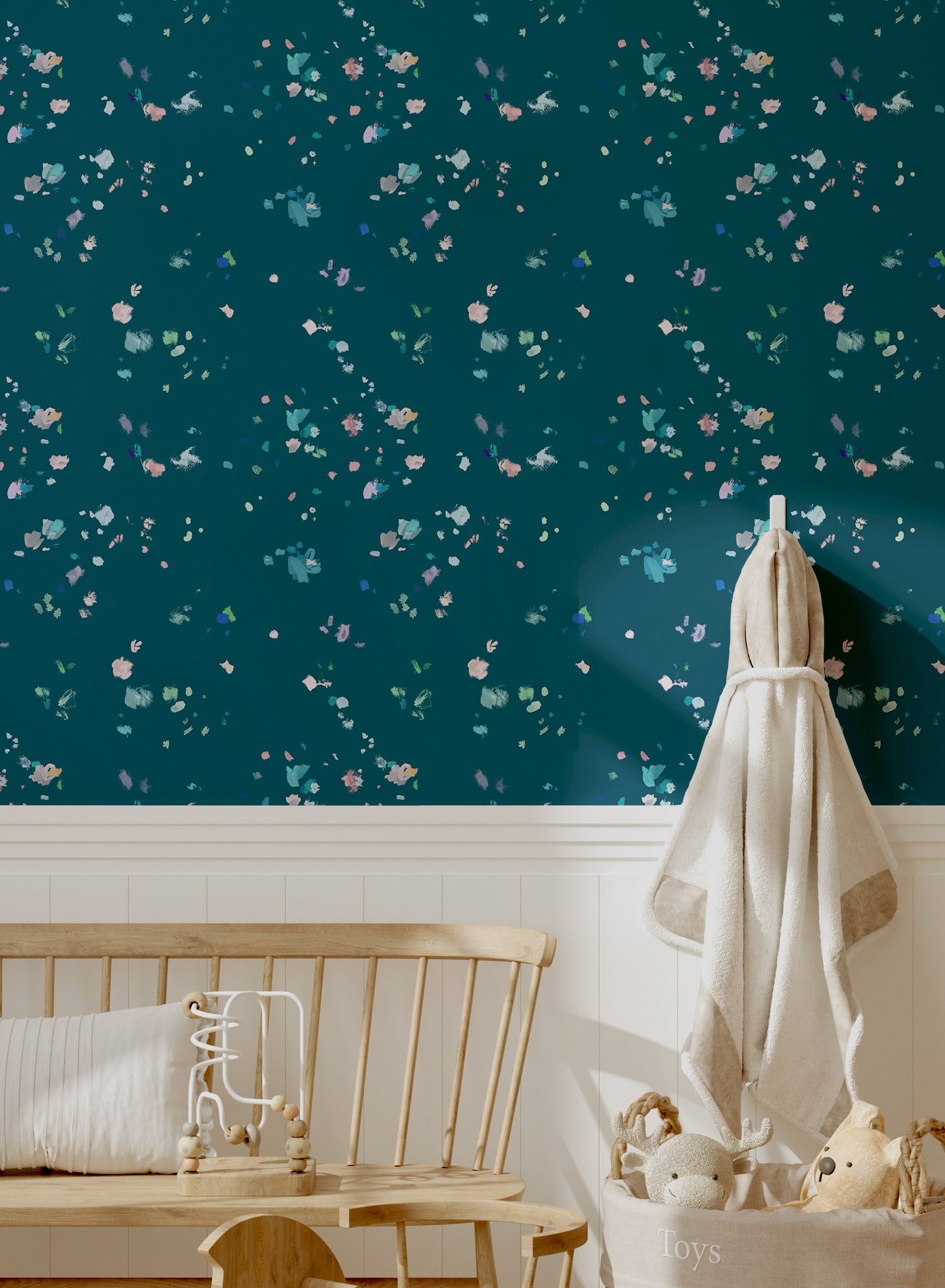 Waterproof Peel and Stick Wallpaper - Self-Adhesive Removable Wallpaper for Bathroom, Kitchen, Laundry Room - Easy to Install & Clean - Perfect for Home Decor and DIY Projects