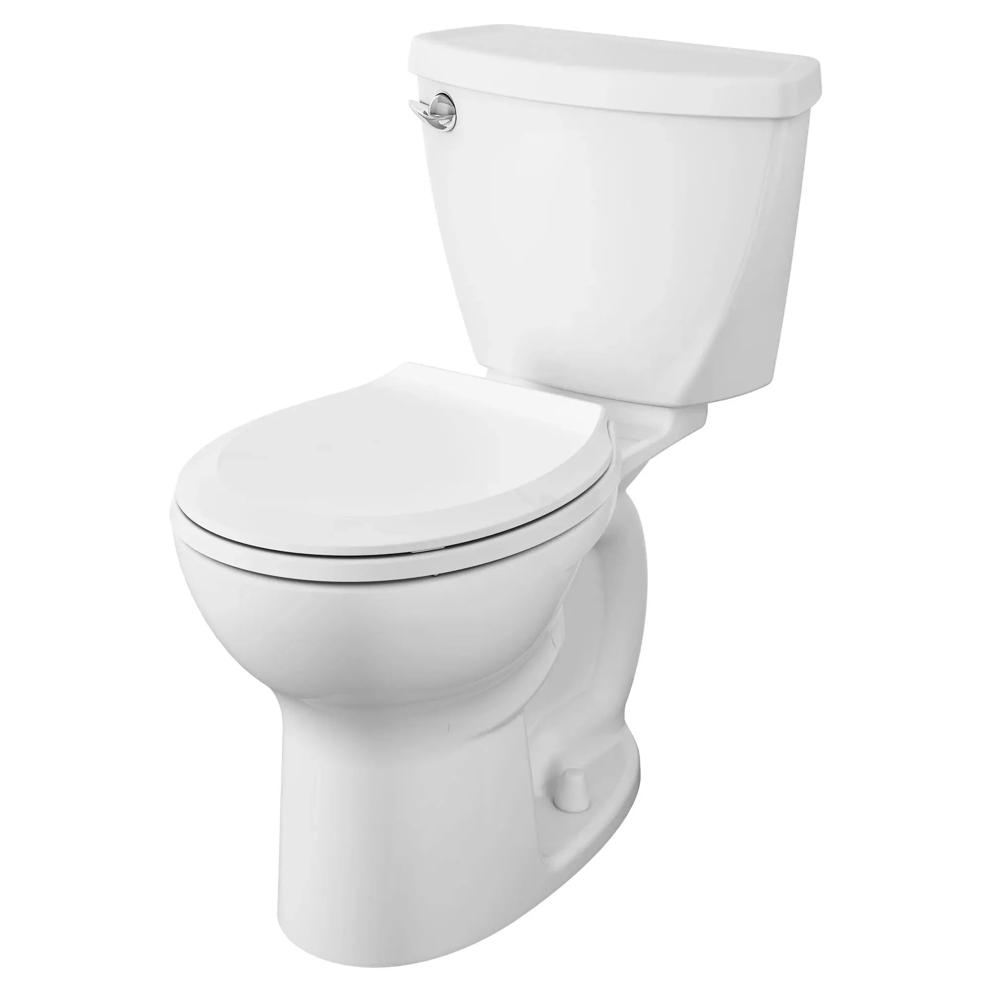 Cadet 3 FloWise 1.28 GPF/4.8 LPF Left Trip Lever Chair Height Round Front Toilet with Slow Close Seat - Water Efficient Toilet for Bathroom, Home & Commercial Use