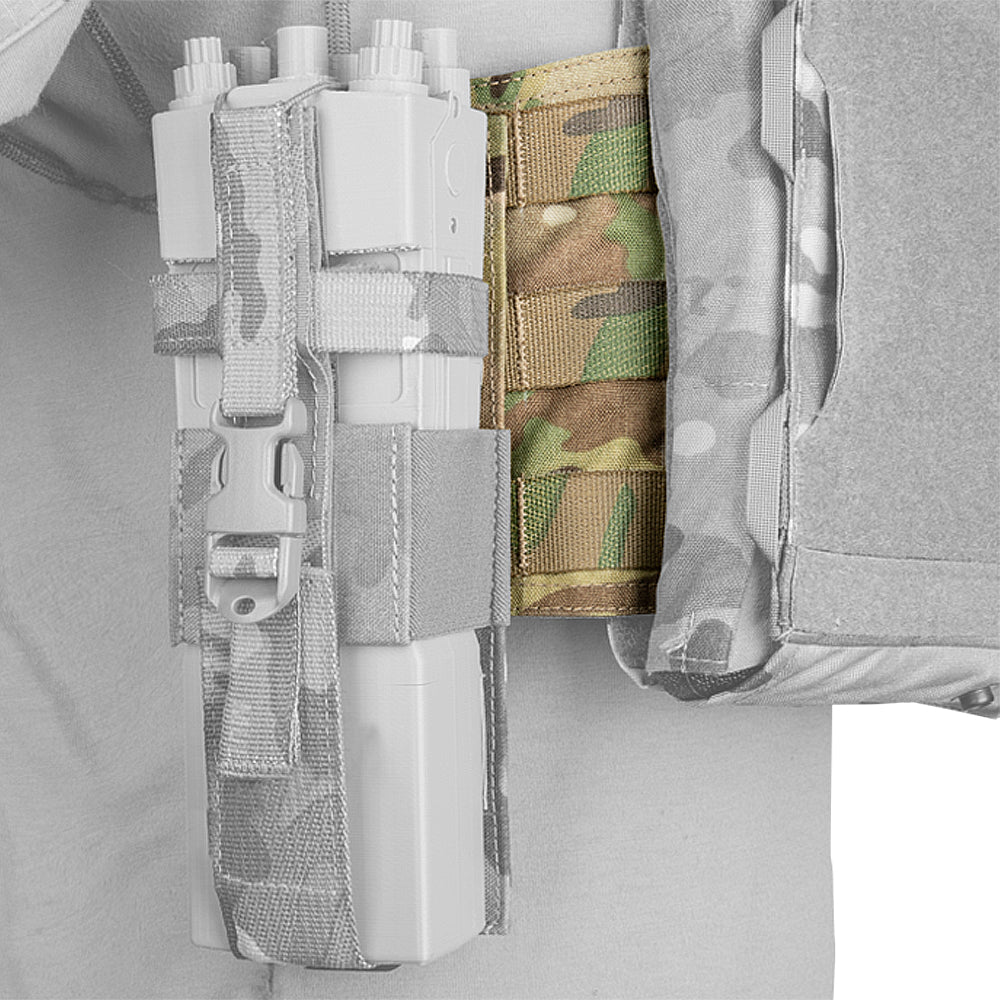 Crye Precision R Series Side MOLLE Panel Set - Tactical Gear for Military & Outdoor Use | Made in USA | Perfect for Vests, Backpacks & Tactical Equipment Organization