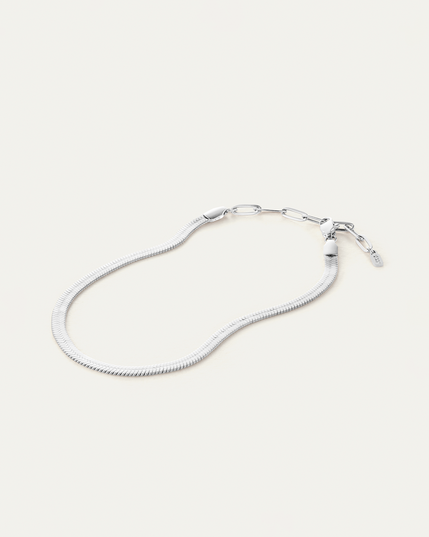 Zeina Silver Anklet for Women - Elegant & Adjustable Ankle Bracelet for Beach, Party & Everyday Wear