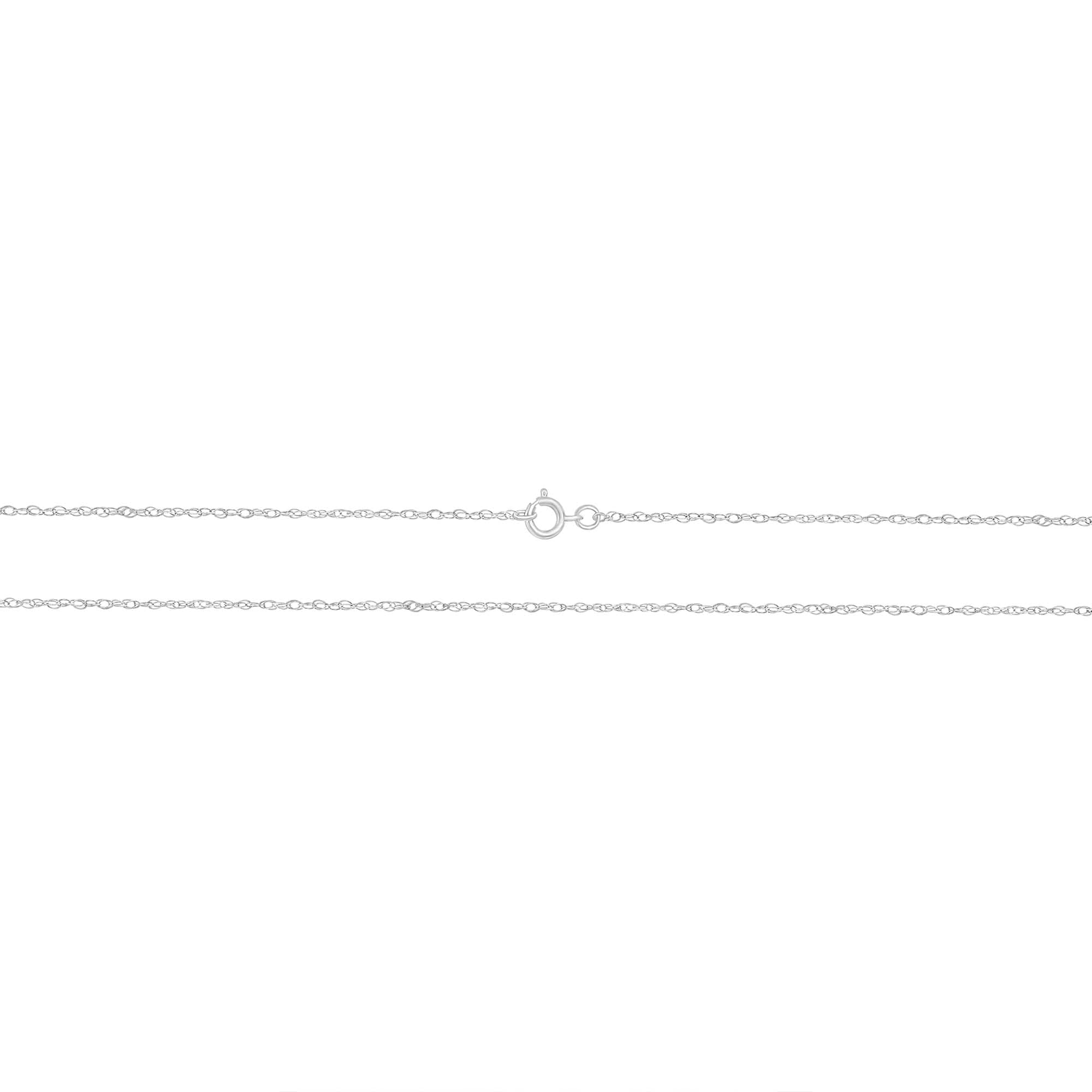 1.15MM Solid 14K Yellow or White Gold Rope Chain for Men & Women - Durable & Elegant Jewelry for Everyday Wear, Gifts & Special Occasions