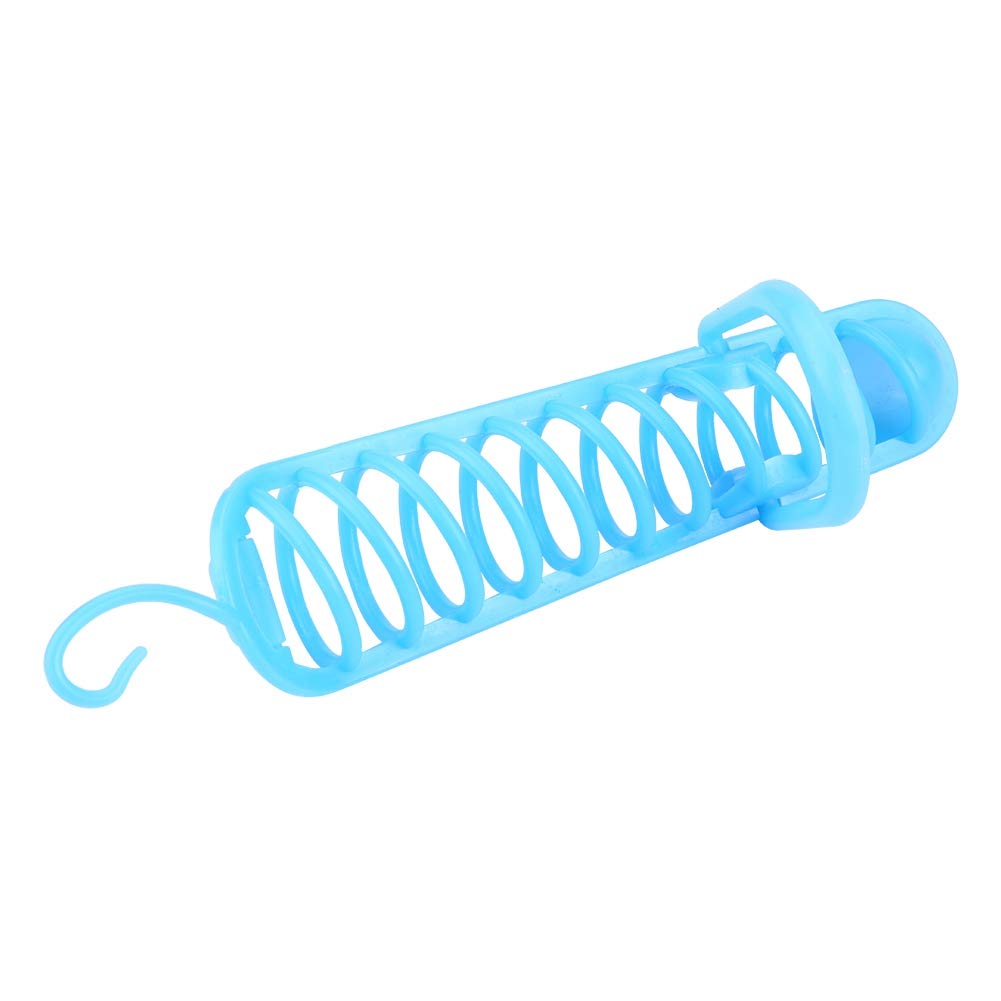 Fdit Plastic Parrot Feeder Basket - Durable Bird Food & Fruit Holder for Pet Parrots - Perfect for Feeding Fruits, Vegetables & Millet (Blue) - Ideal for Cage & Aviary Use
