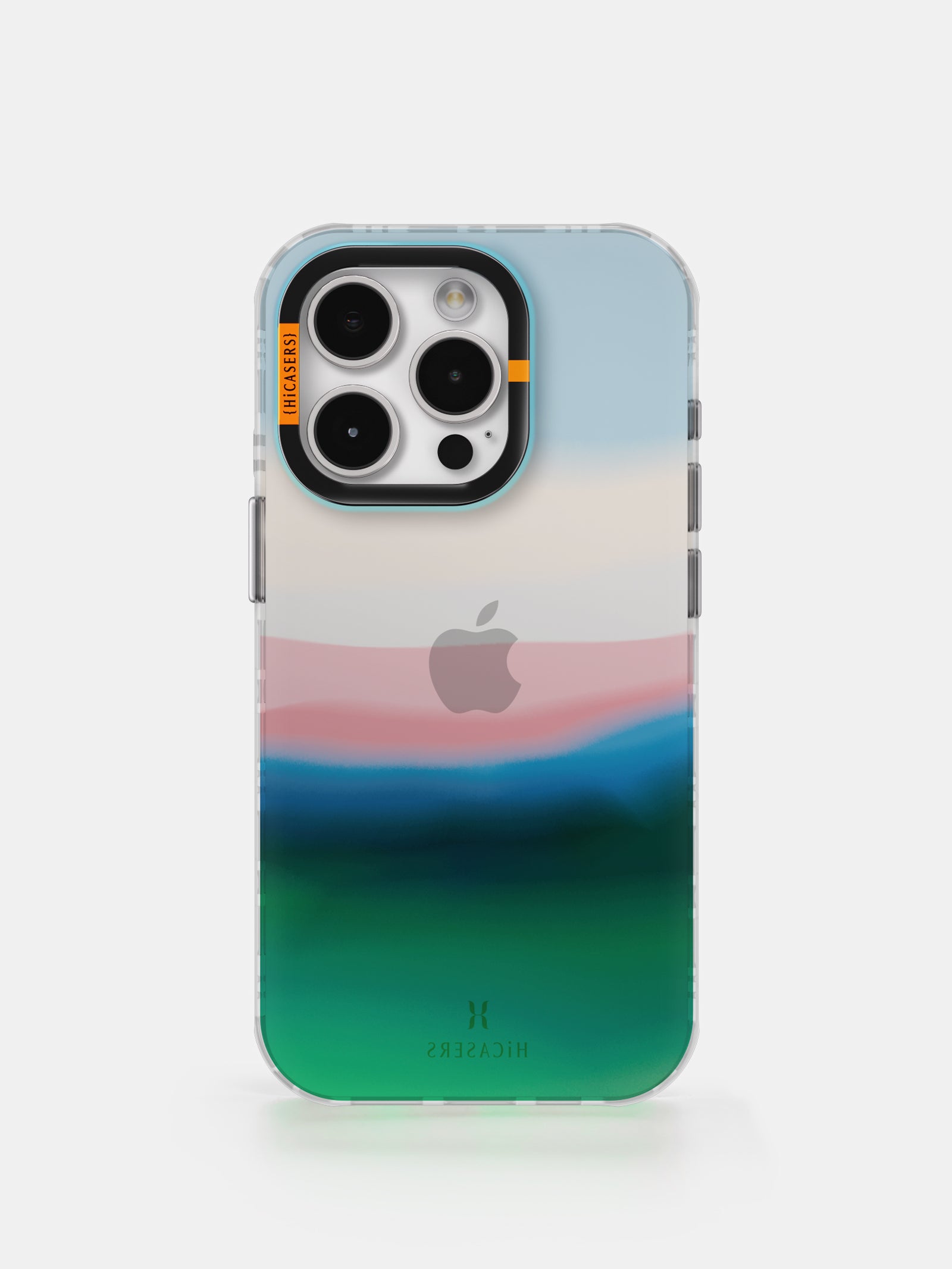 Abstract Wheat Field Iridescent Phone Case - Green | Artistic Protective Cover for iPhone & Samsung | Perfect for Nature Lovers & Outdoor Enthusiasts