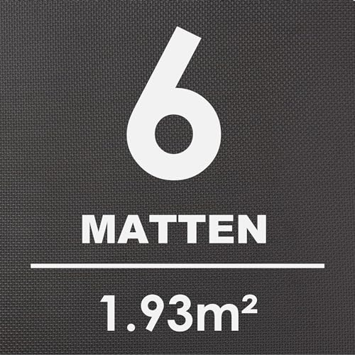 6 Pezzi = 1.93 M² - Nero
