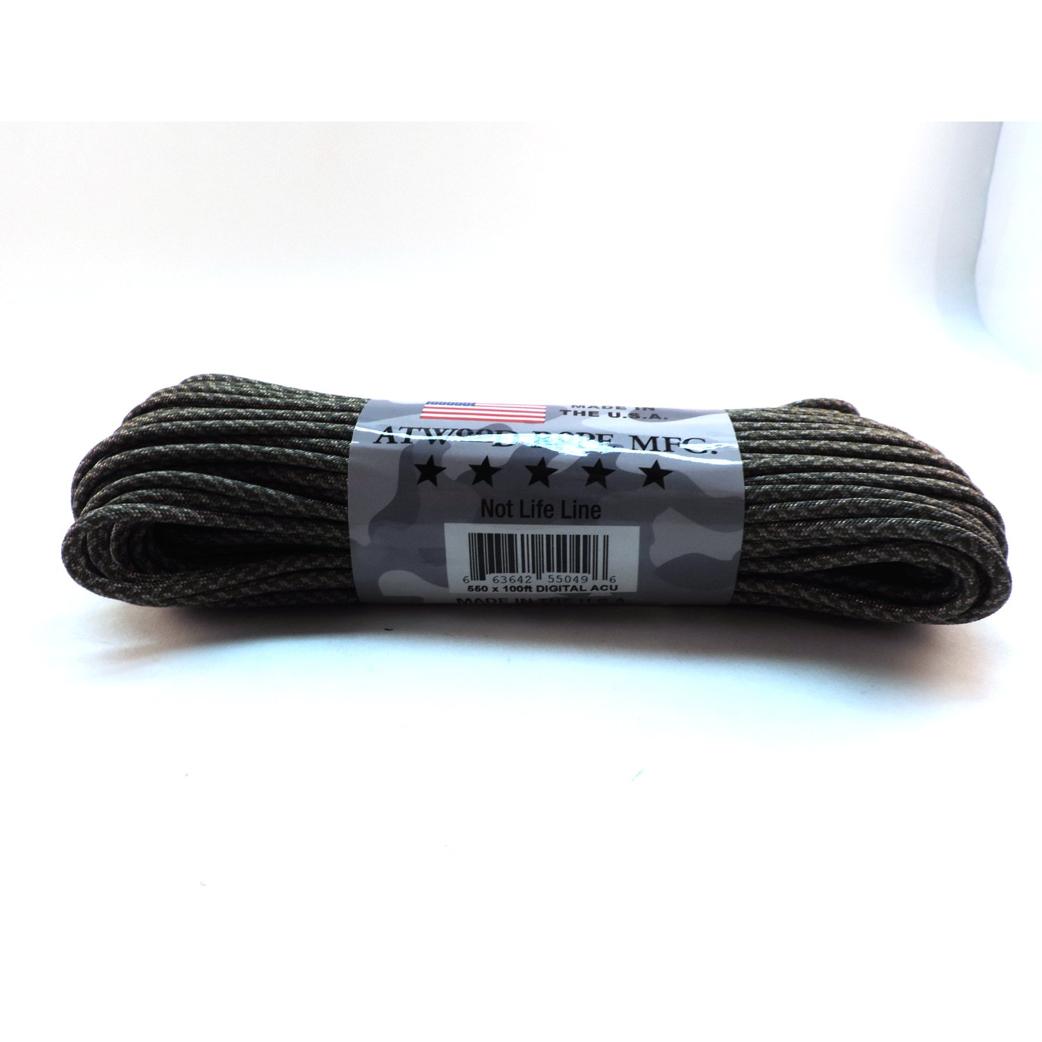 High-Quality Marbles Parachute Cord Digi ACU - Durable Tactical Rope for Outdoor Adventures, Camping, and Survival Gear