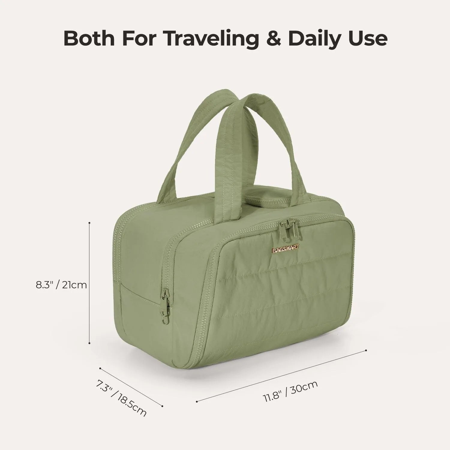 Premium Hanging Toiletry Bag for Travel - Waterproof Cosmetic Organizer with Multiple Pockets - Perfect for Camping, Gym, and Business Trips