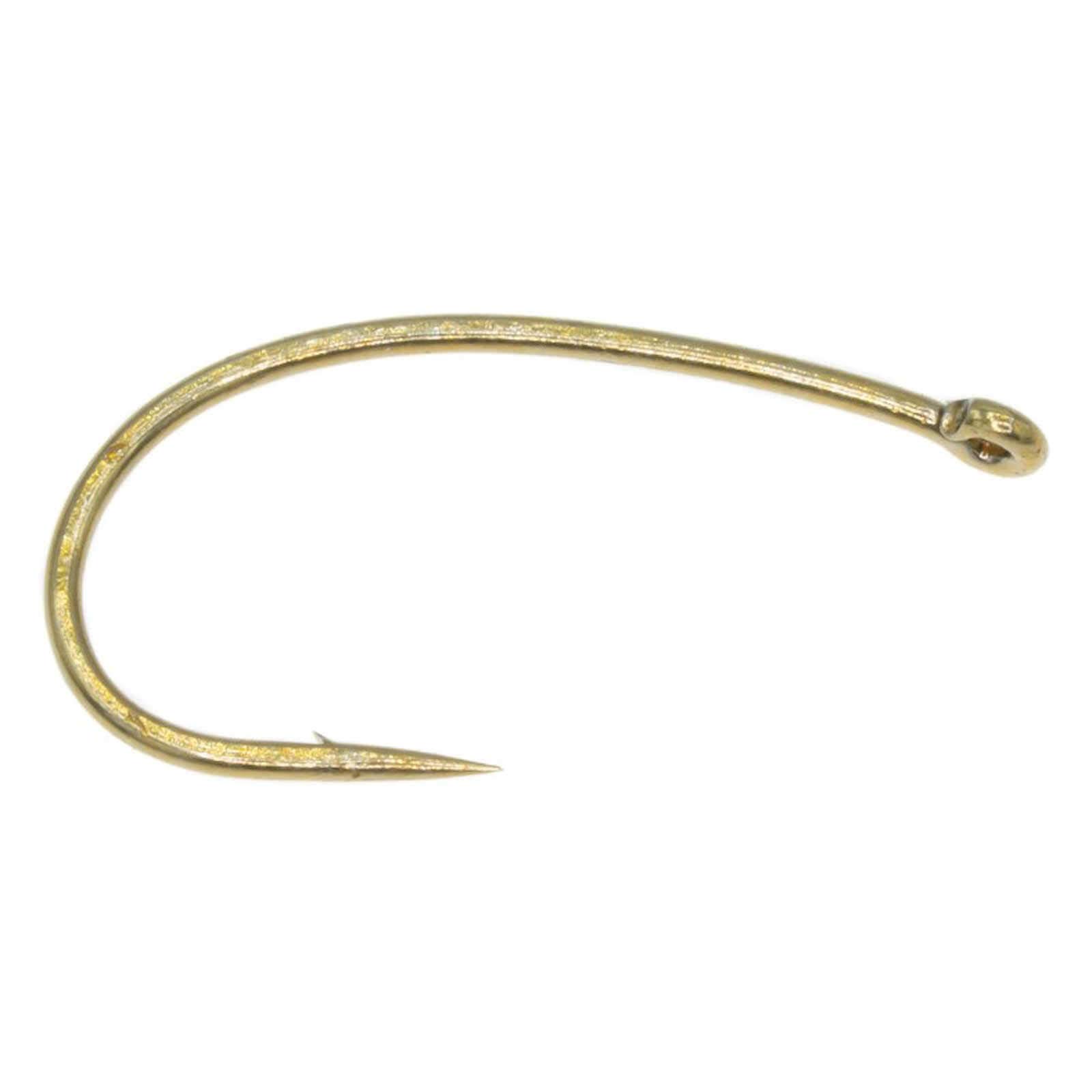 TMC 2488 Fishing Hooks - 100 Pack Size 22 for Freshwater and Saltwater Fishing - Perfect for Bass, Trout, and Panfish Angling