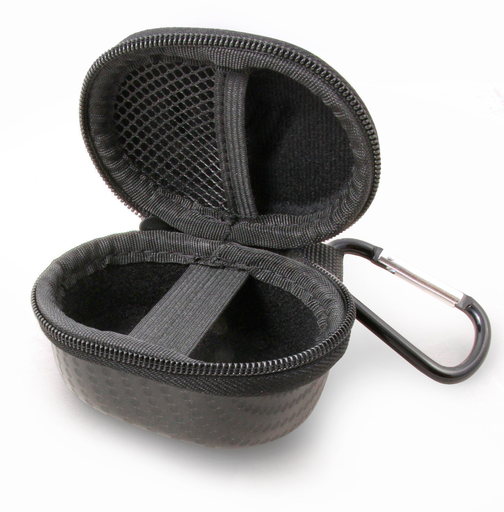CASEMATIX Protective Earbud Case for Samsung Galaxy Buds Live & Buds+ - Shockproof Bluetooth Earphone Cover with Carabiner Clip - Perfect for Travel, Gym & Outdoor Activities