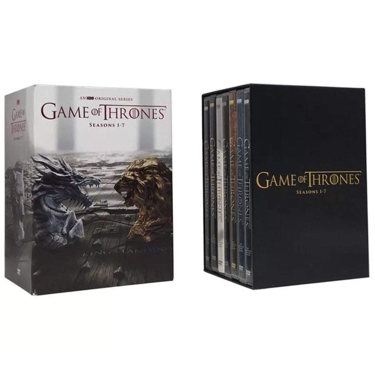 Game of Thrones Complete Seasons 1-7 DVD Box Set - Epic Fantasy Series for Binge-Watching & Collectors