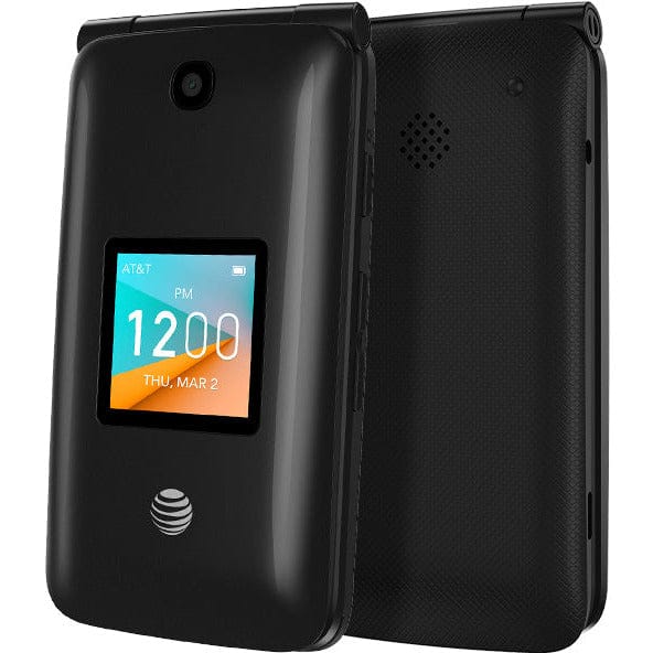 Cingular Flip 2 Prepaid Cell Phone - 4GB Memory - Dark Gray - AT&T Compatible | Perfect for Seniors & Emergency Use