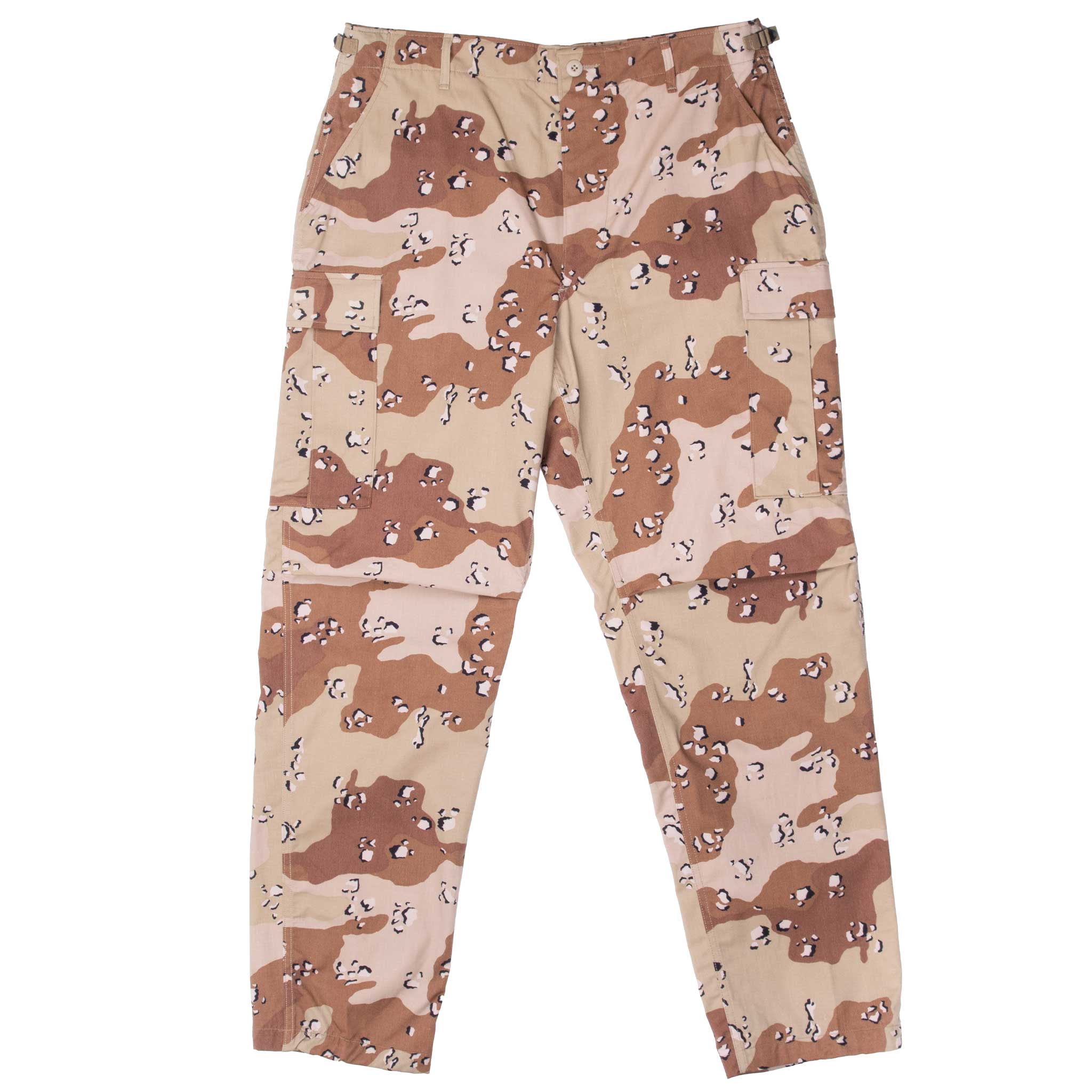 Vintage US Army Chocolate Chip Desert Camo Trousers 1980s - Large Regular Size | Authentic Military Pants for Outdoor Adventures, Airsoft, and Vintage Fashion