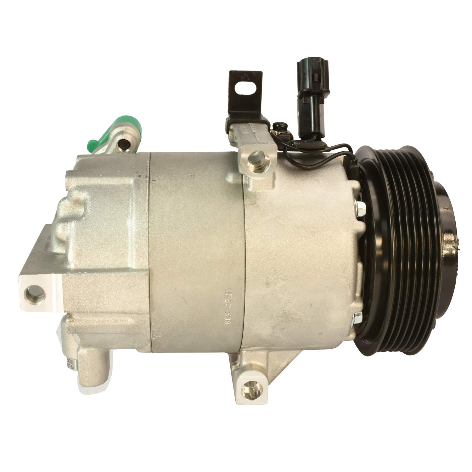 Genuine Mando 10A1416 AC Compressor with Pre-filled Oil - OEM Replacement for Car Air Conditioning System - Perfect for AC Repair & Automotive Maintenance