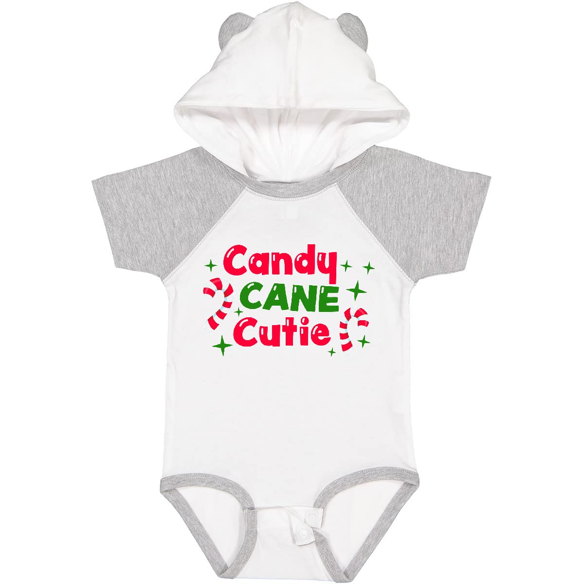 Inktastic Christmas Candy Cane Cutie Baby Bodysuit - Adorable Holiday Outfit for Infants, Christmas Photo Shoot & Family Gatherings