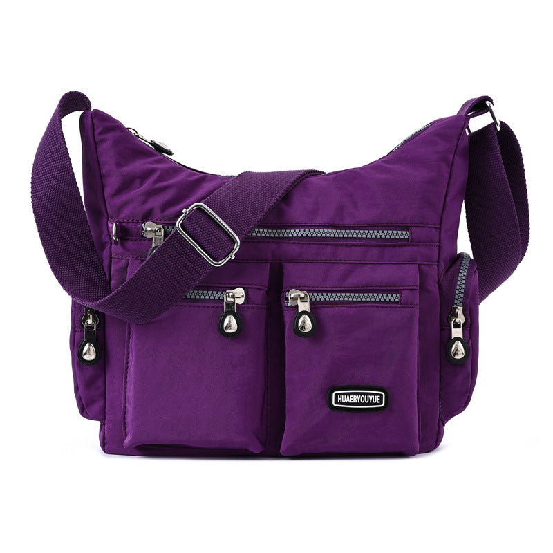 Women's Waterproof Crossbody Shoulder Bag with Multiple Pockets - Perfect for Travel, Shopping & Daily Use