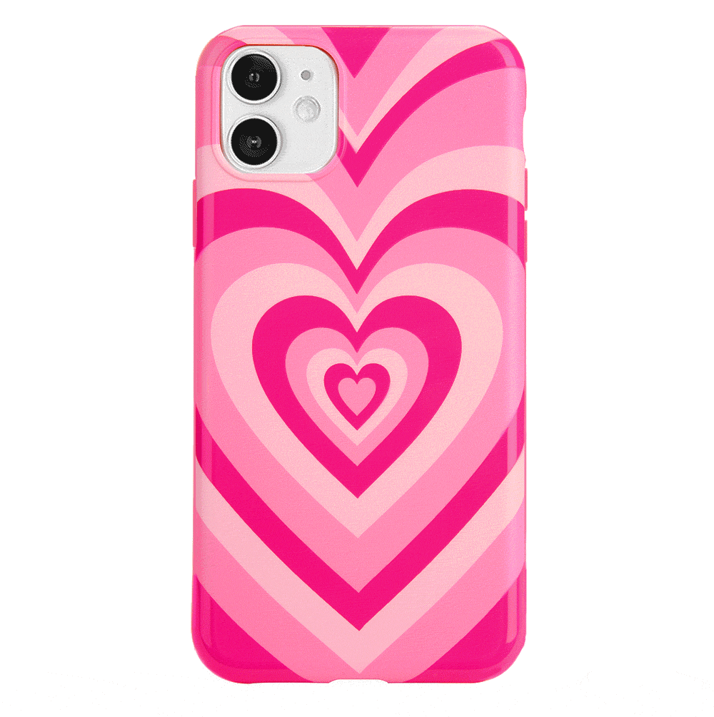 Cute Pink Sweethearts iPhone Case - Trendy Protective Cover for iPhone 13/14/15 Pro Max - Perfect Gift for Valentine's Day & Everyday Use