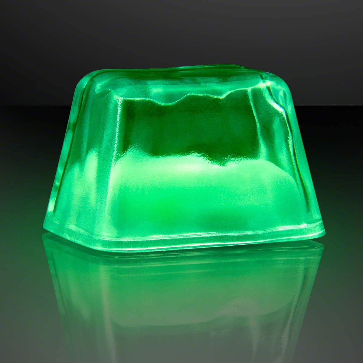 Glow in the Dark Ice Cubes - 12 Pack LED Light Up Ice Cubes for Drinks, Cocktails & Parties | Reusable & Cool Lighting Effects for Halloween, Christmas, Pool Parties & Nightclubs