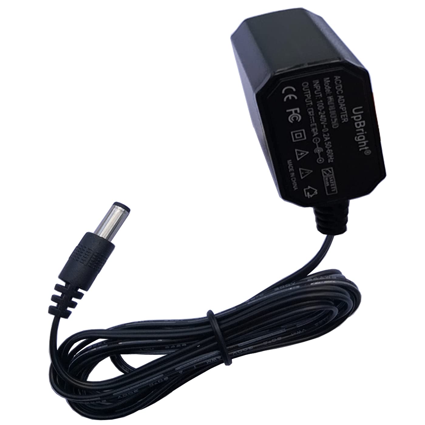 UPBRIGHT 6V AC/DC Adapter Replacement for Akai MPX16 Recorder, MPK225/249/261 Keyboard & More - Compatible with RITE AID BP3AR1, Ktec KA12D060050033U, SIL UD-004C - 6VDC Power Supply Cord for Home Studio & Professional Music Equipment