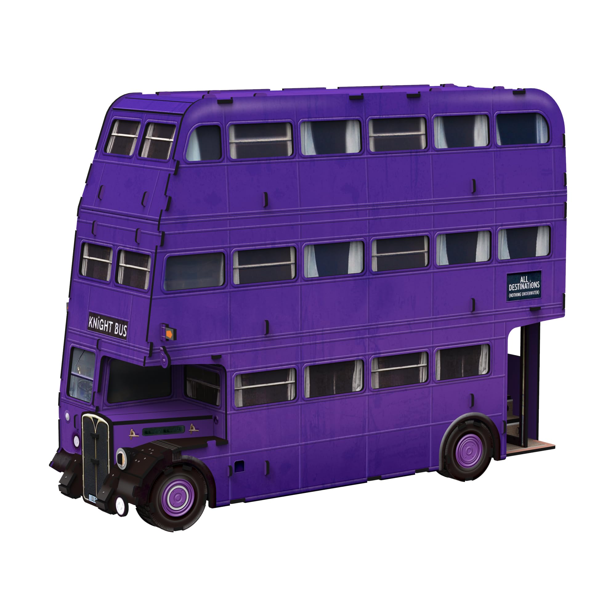Harry Potter Knight Bus 3D Puzzle - University Games 08432 | Wizarding World Collectible for Fans & Puzzle Enthusiasts | Perfect for Home Decor, Gift Giving & Harry Potter Themed Parties