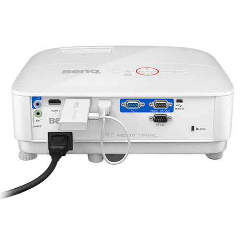 BenQ TH671ST Full HD 1080p DLP Short Throw Home Theater Projector - Perfect for Gaming, Movies & Home Entertainment in Small Spaces