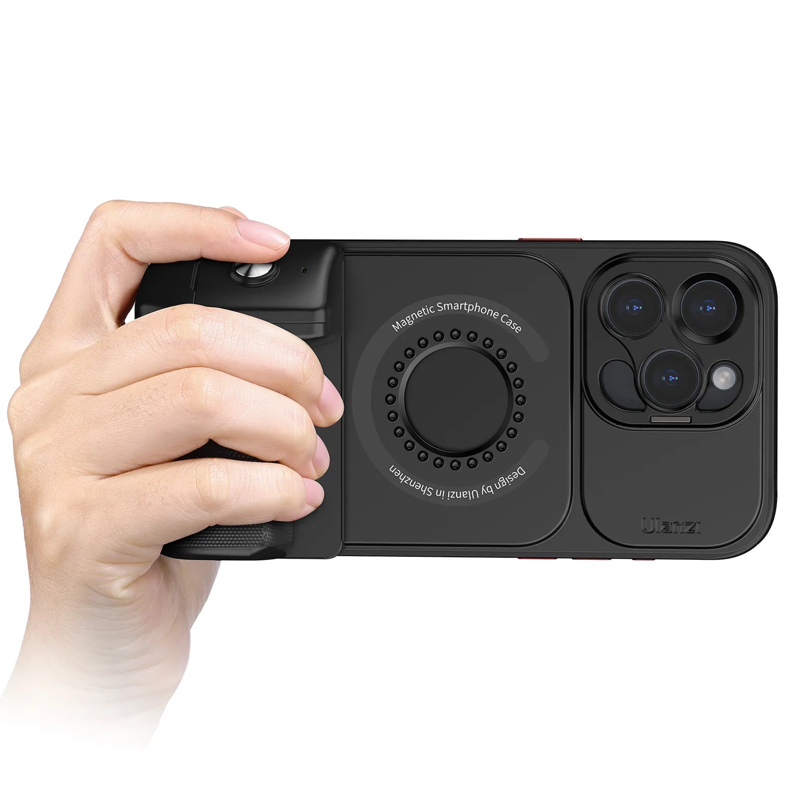 Ulanzi O LOCK Smartphone Video Stabilizer Kit for iPhone 15 Pro & Pro Max - Perfect for Vlogging, Live Streaming & Content Creation