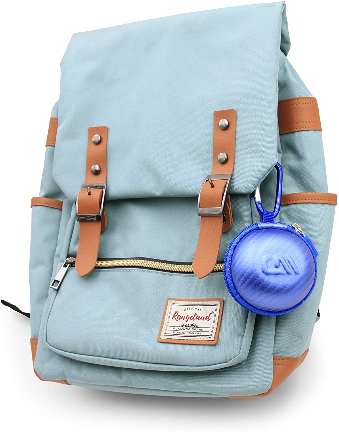 CASEMATIX Blue Protective Case for Tamagotchi Pix Camera - Durable Carry Case with Wrist Strap & Carabiner - Perfect for Virtual Pet Game Protection and On-the-Go Play