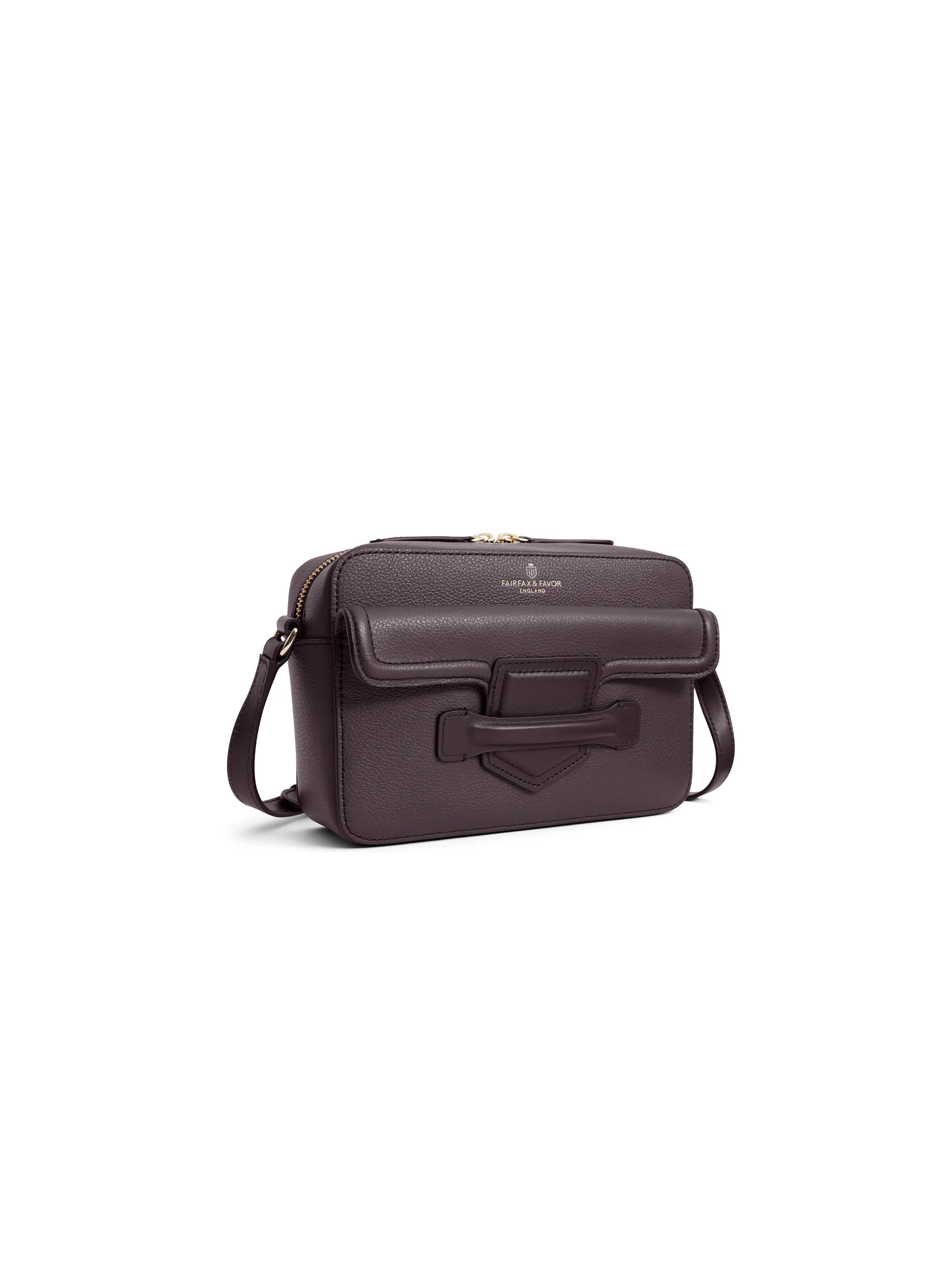 Massingham Cross Body Bag - Genuine Chocolate Brown Leather Handbag for Women - Perfect for Everyday Use, Travel & Shopping