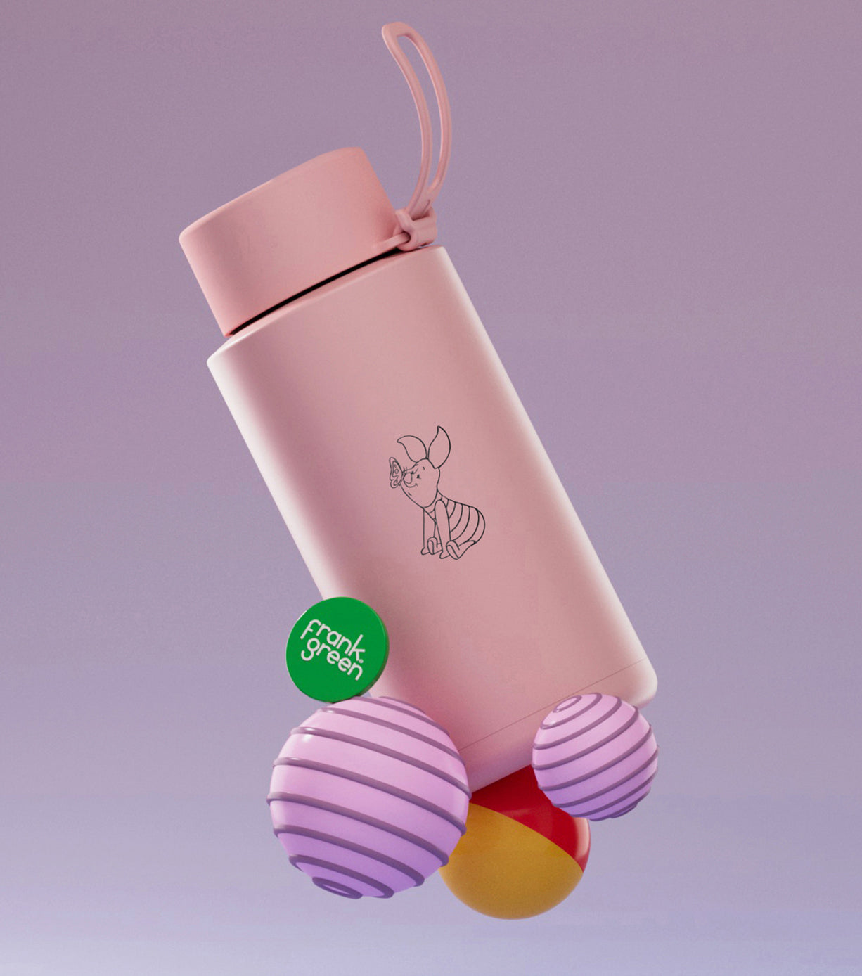 Disney Mickey Mouse Ceramic Reusable Water Bottle 34oz (1000ml) - Insulated Travel Mug for Hot & Cold Drinks, Perfect for Office, Gym, Hiking and Outdoor Activities