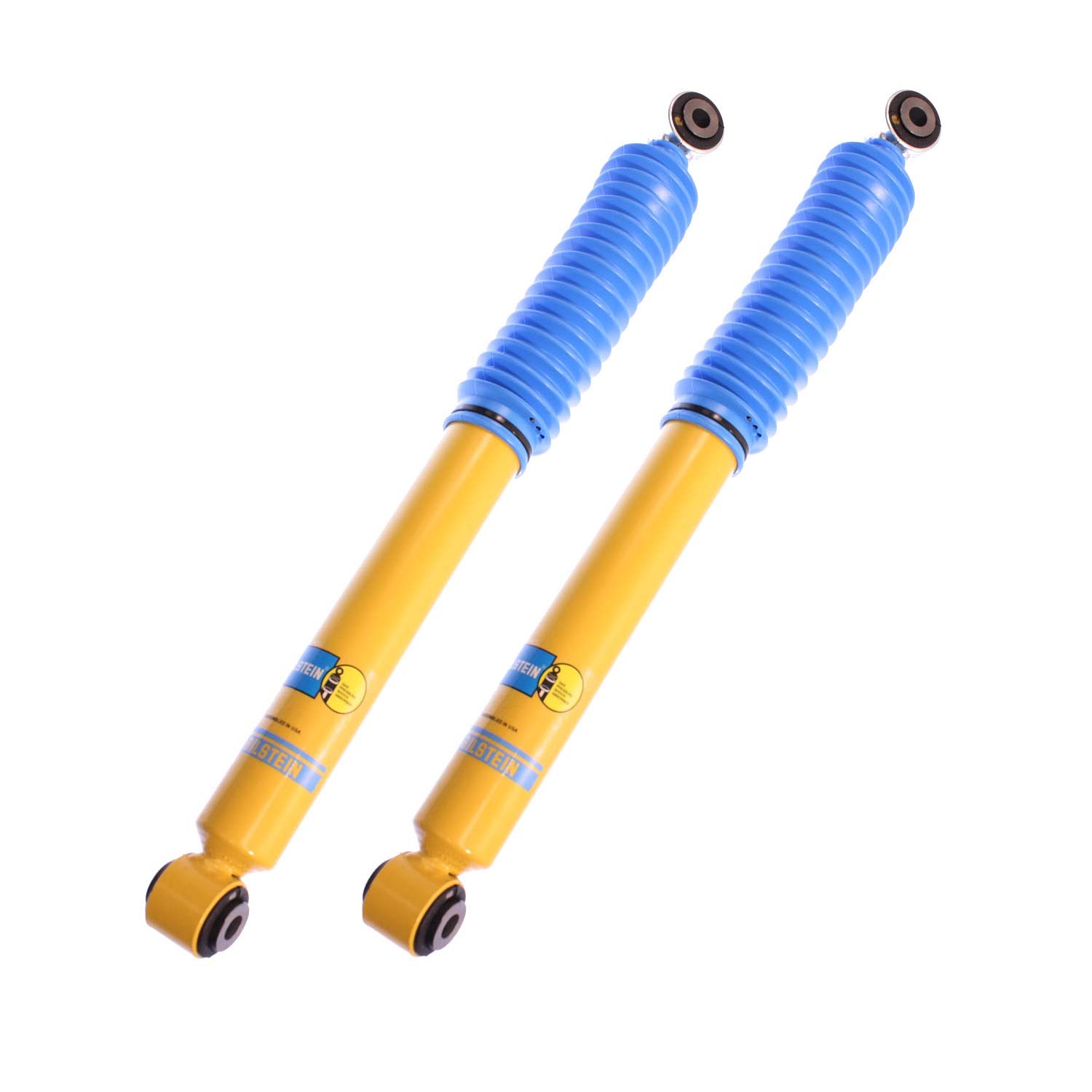 Bilstein B6 4600 Rear Shock Absorbers - Pair Set of 2 for Nissan Titan RWD | Heavy-Duty Performance Suspension for Off-Roading & Towing