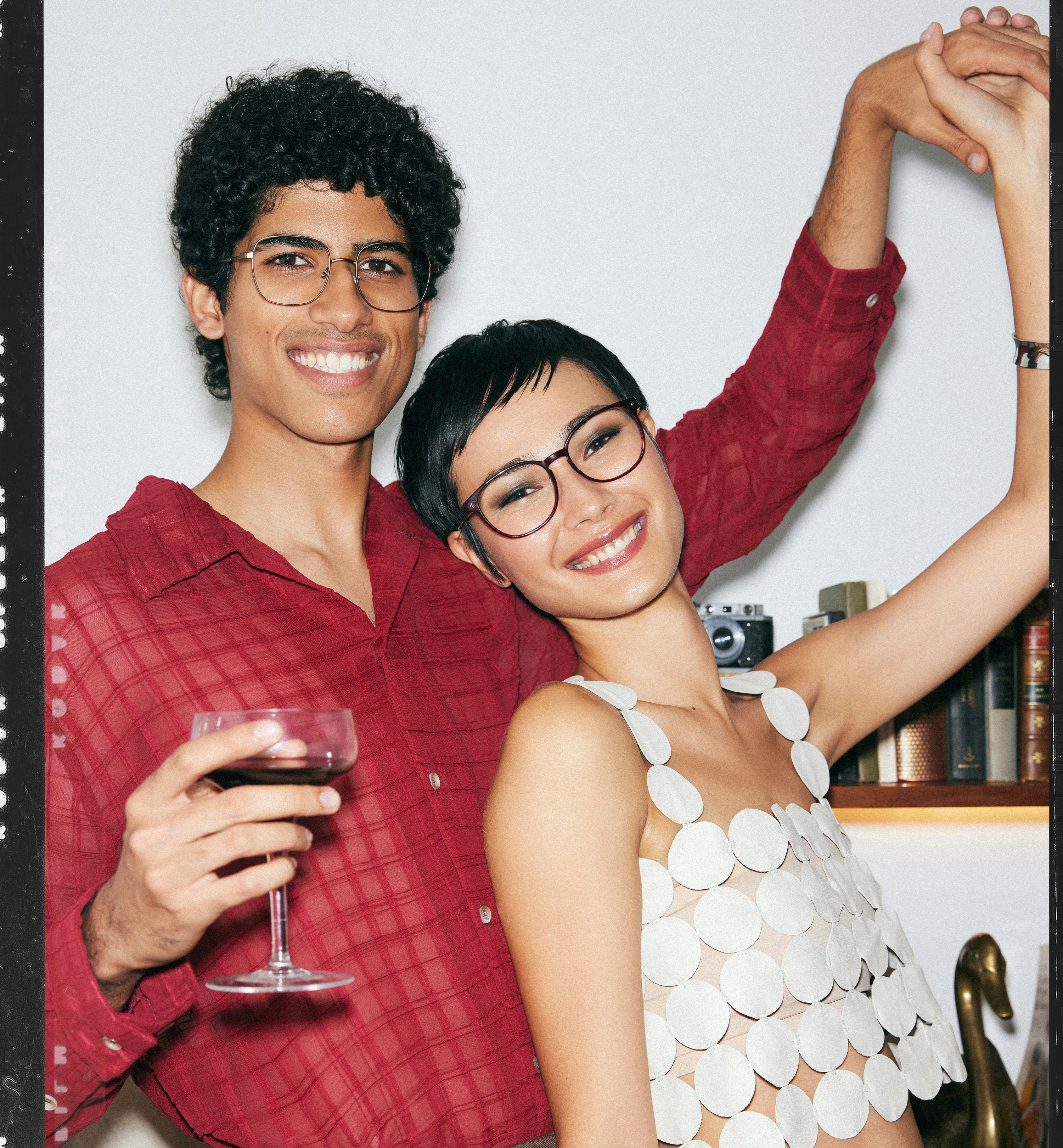 Henriette Eyeglasses - Stylish Women's Prescription Glasses & Blue Light Blocking Computer Glasses for Work, Reading, and Screen Time Protection