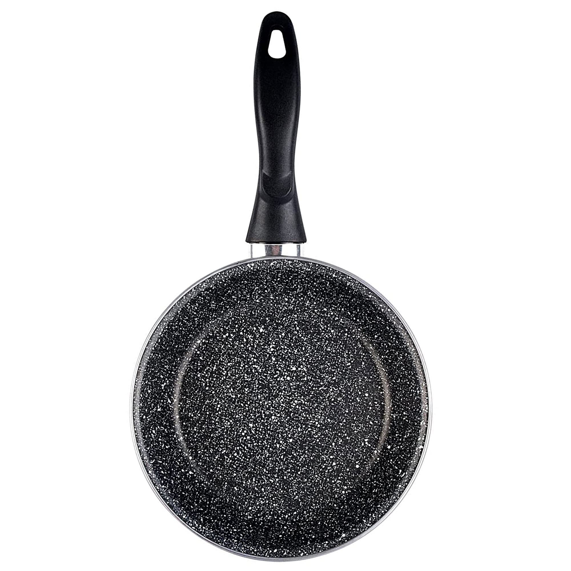 Magefesa K2 Red 20cm Non-Stick Frying Pan - Vitrified Steel Construction, Stone Effect Coating, Induction Compatible, Energy Efficient - Perfect for Sautéing, Frying & Cooking on Gas, Electric & Induction Stoves