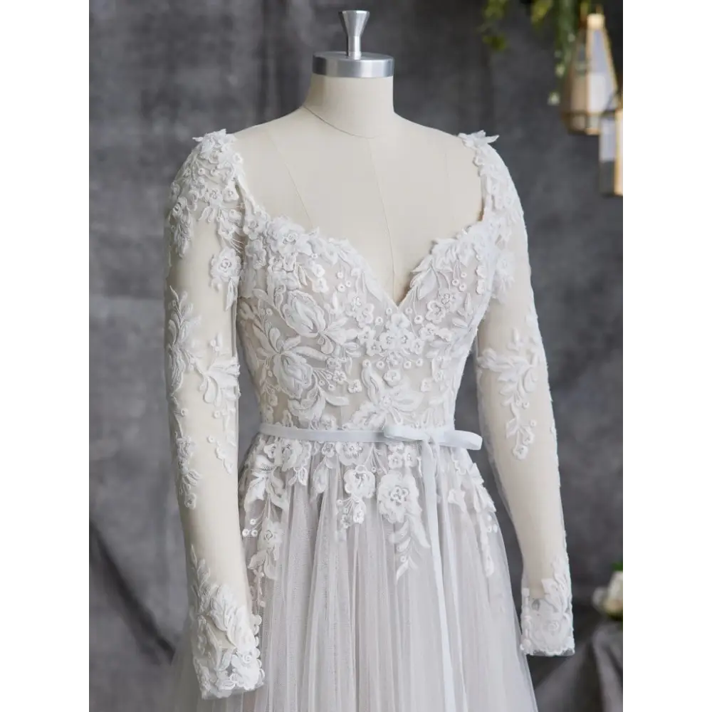 Elegant Regina Sleeves by Rebecca Ingram - Perfect for Weddings, Prom & Formal Events
