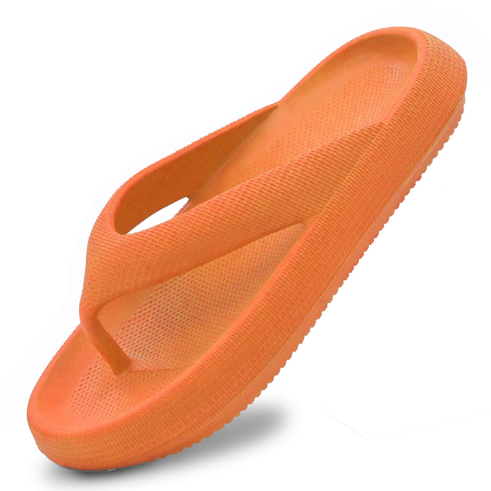 **Women's & Men's Pillow Soft Flip Flops - Cushioned EVA Slides Sandals for Beach, Spa, Bath & Walking - Comfortable Summer Sandals for Outdoor & Indoor Use**