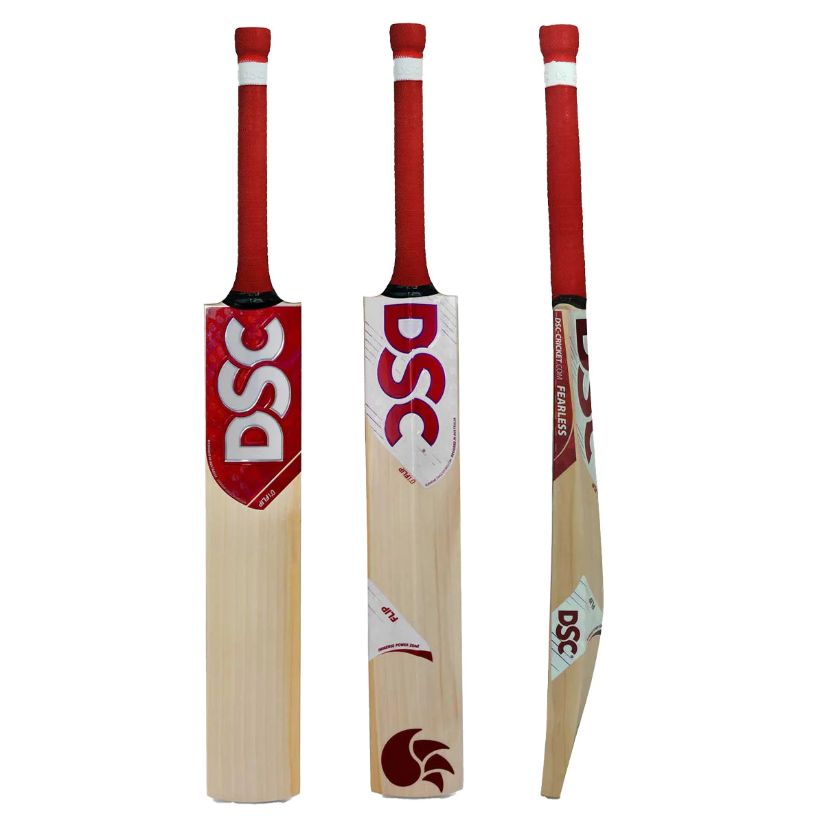 DSC Flip 1.0 Cricket Bat - Professional Grade Cricket Equipment for Practice & Matches - Perfect for Outdoor Sports & Training Sessions