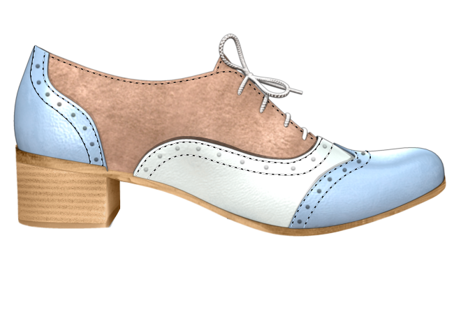 Morgan Women's Classic Oxford Pumps - Comfortable & Stylish Flat Shoes for Work, Office, and Casual Wear