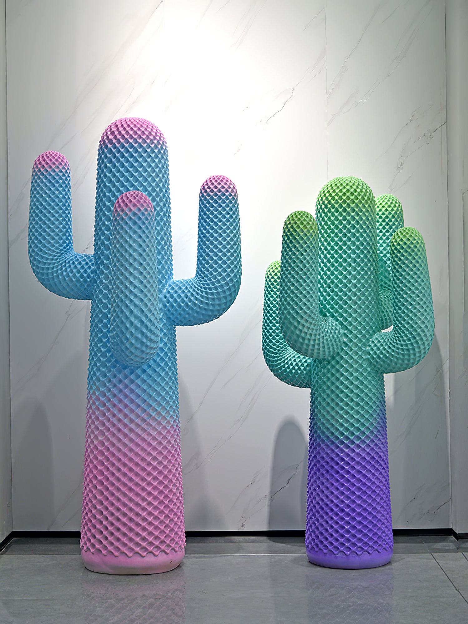 Modern Mello Sculptural Cactus Coat Rack - Stylish Wall Mounted Entryway Organizer for Hats, Scarves & Bags - Perfect for Home, Office or Dorm Decor