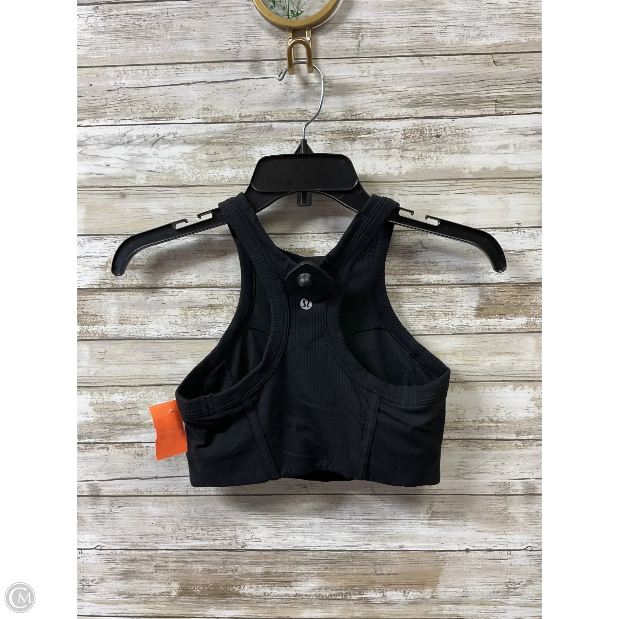 Lululemon Black Athletic Sports Bra Size 6 - High Support Workout Bra for Running, Yoga & Gym
