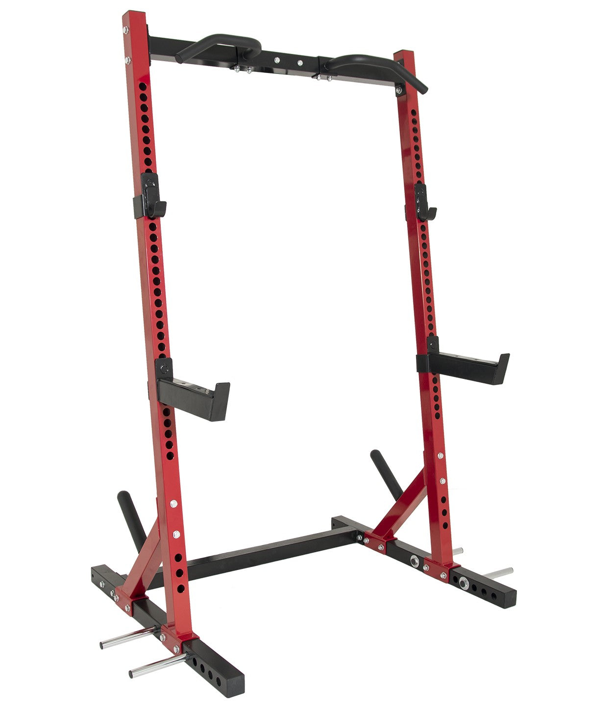 Orbit OBB007R Max Squat Rack - Heavy Duty Power Cage for Weight Lifting & Strength Training - Perfect for Home Gym & CrossFit Workouts