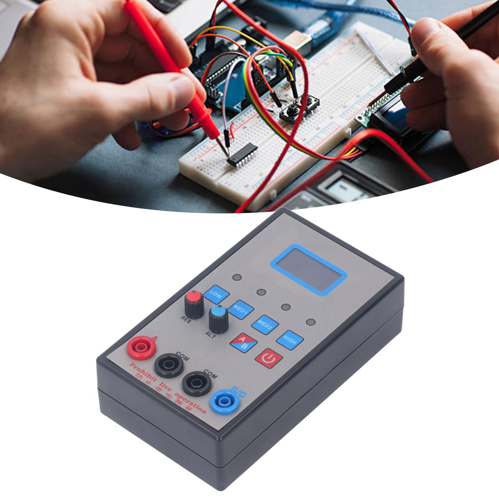 2 Channel 4 Gear Handheld ASA VI Curve Tester - Portable Circuit Board Testing Device for Electronics Repair, PCB Diagnostics, and Component Analysis