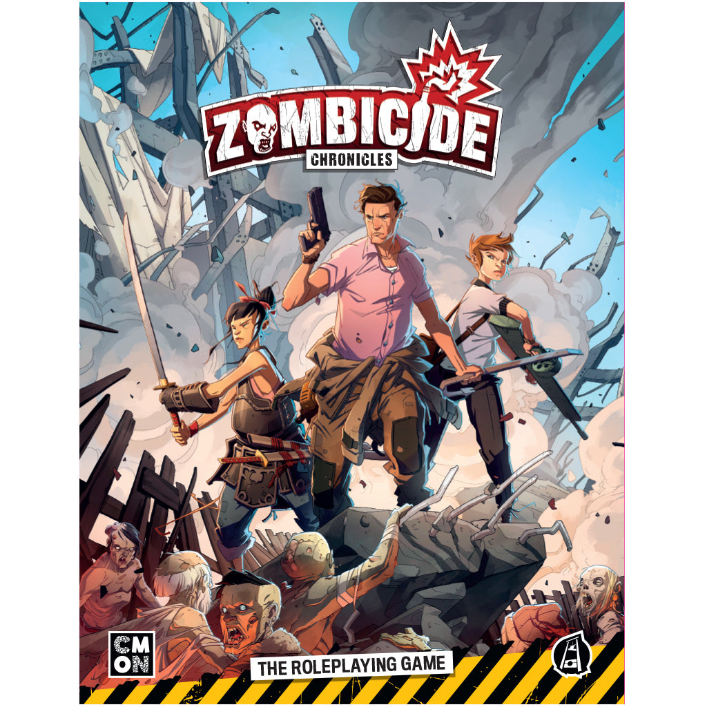 Zombicide Chronicles RPG Core Book - Tabletop Roleplaying Game for Horror & Survival Adventures | Perfect for Game Nights & Themed Parties